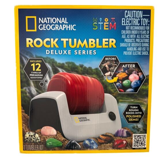 Brand New National Geographic Rock Tumbler Deluxe Series - Picture 3 of 3
